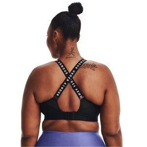 Lot of 2 gently used Under Armour Infinity High Impact Sports Bras, size XL.